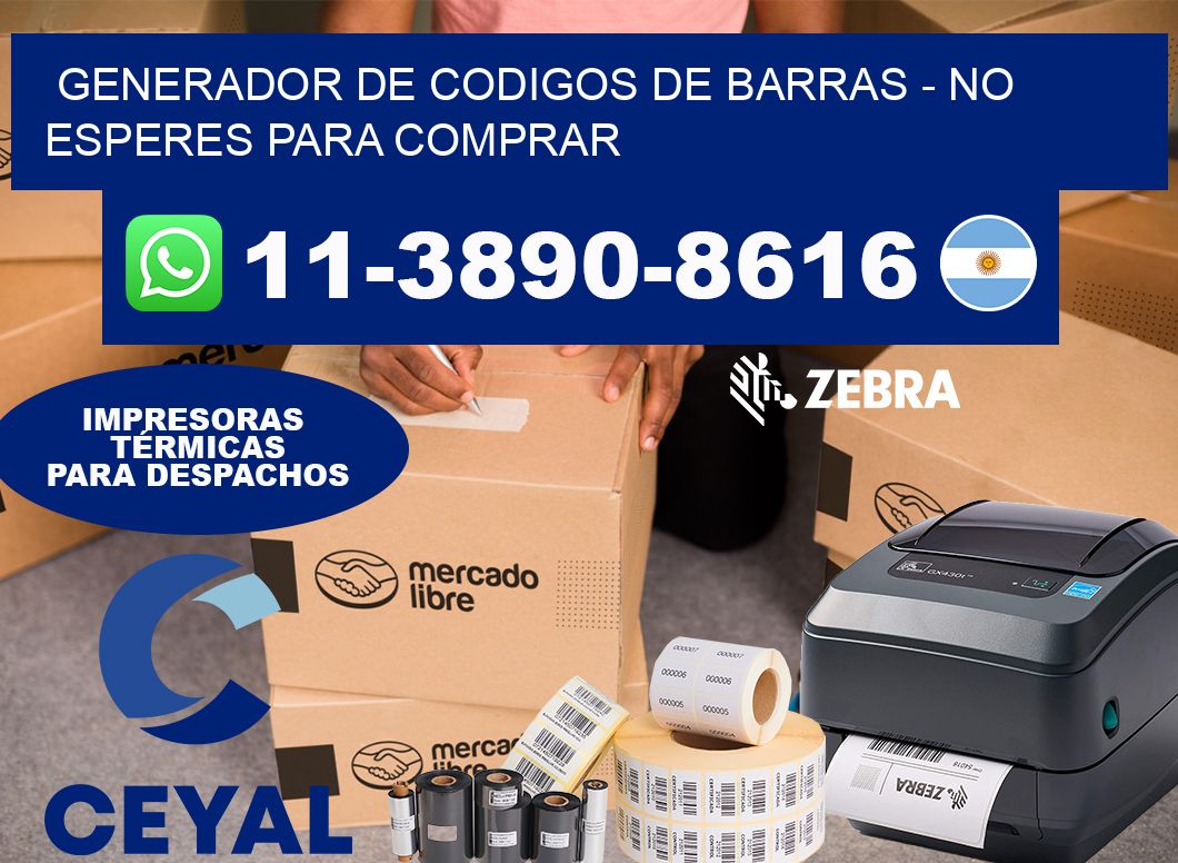 generador de codigos de barras – No esperes para comprar