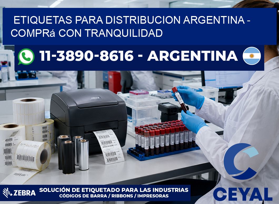 ETIQUETAS PARA DISTRIBUCION ARGENTINA - Comprá con tranquilidad
