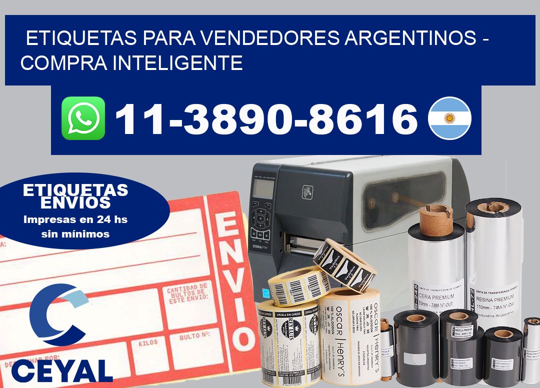 ETIQUETAS PARA VENDEDORES ARGENTINOS - Compra inteligente