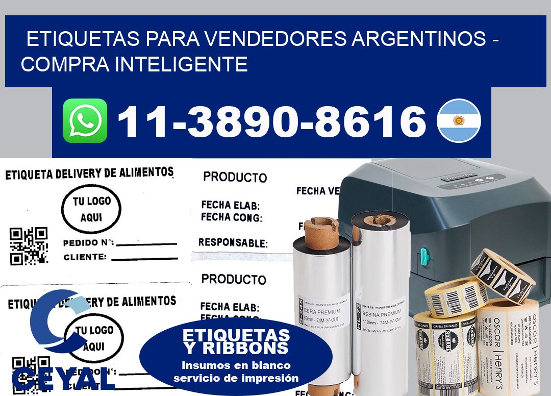 ETIQUETAS PARA VENDEDORES ARGENTINOS - Compra inteligente