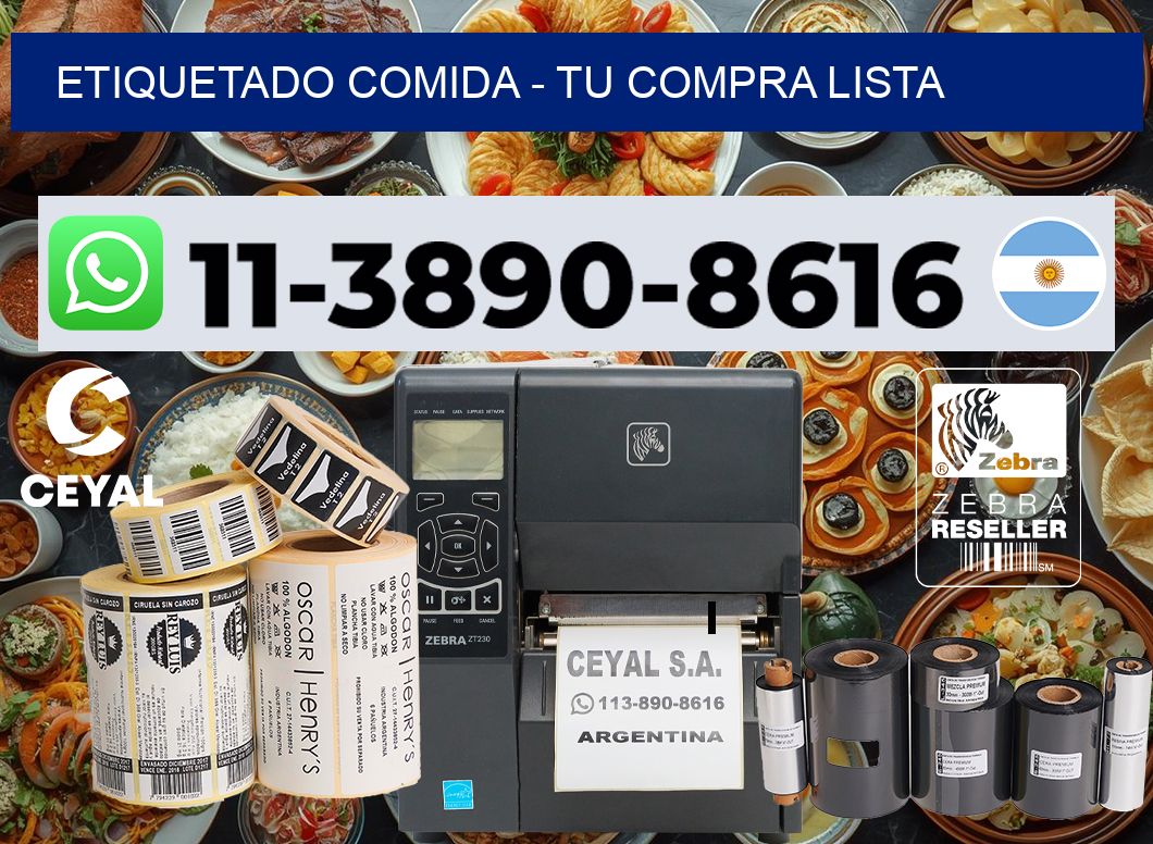 Etiquetado comida - Tu compra lista