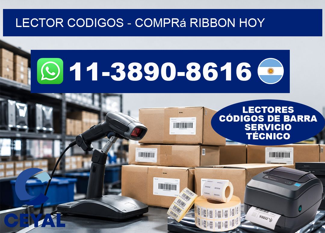 LECTOR CODIGOS – Comprá ribbon hoy