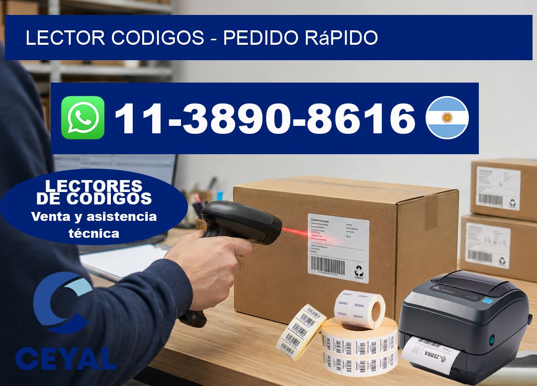LECTOR CODIGOS - Pedido rápido