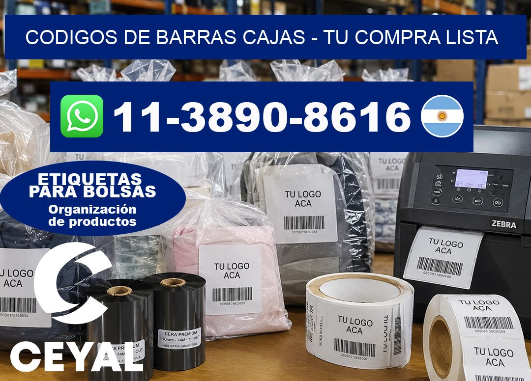 codigos de barras cajas – Tu compra lista
