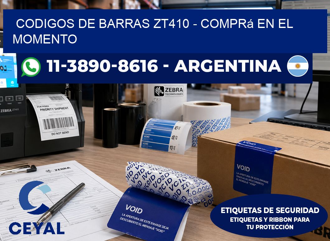 codigos de barras zt410 - Comprá en el momento
